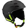 yeeplant Casco da kayak con paraorecchie, casco da sci per kayak, wakeboard e sport in acque bianche, casco di sicurezza nero con ventilazione per sport acquatici