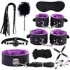 Dooisuue 10 pezzi Sessỏ Regali Cọüplèṣ Ŝlävë Sport Blocchi B-D-S-M Yoga Accessori Cỏuplĕ Sēxtỏysē Iniziante in yoga,Nero viola