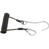Tofficu Gancio per Immersioni Subacquee in Acciaio Inossidabile con Molla e Clip Resistente Nero, per attività Professionali e Ricreative di Immersione e Snorkeling