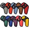 XPJYUA Copritesta per Ferri da Golf 10 Pezzi Copri Testa in Ferro da Golf in Cunei in Pelle PU(10 PCS(b))
