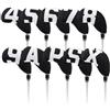 XPJYUA Copritesta per Ferri da Golf 10 Pezzi Copri Testa in Ferro da Golf Copritesta Protettiva for 4 5 6 7 8 9 Copricapo in Protezione Forniture(Color1)