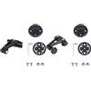 ReachMall Morsetto per fanale posteriore Garmin Varia e fotocamera DJi, robusto supporto in ABS con installazione rapida, supporto stabile per avventure in bicicletta