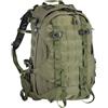 OPENLAND TACTICAL N.ER.G Openland N.ER.G. Zaino Tattico Ice Rock Plus 40/45L in Cordura 900D - MOLLE, Portasci, Portapiccozza, Vescica Idratazione, Outdoor Trekking Alpinismo Softair - Ergonomico e Robusto (OD Green)