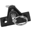 Kichvoe Kit di Montaggio per Copertura da Sole Barca in Metallo Inossidabile Nero Viti Inox, Facile da Installare, Accessori per Barca per Coperture e Tende da Sole