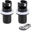Rainway Adattatore per pompa gonfiabile per kayak, 2 pezzi, per gonfiabili, per gonfiabili, per pompe da canoa, kayak, adattatore per pompa ad aria compressore