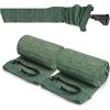 VicBre Calze a maglia in silicone con chiusura a cordoncino, 119,4 x 15,2 cm, per fucili e fucili con cannocchiale (grigio - 2 pezzi)