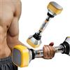 generic Set di manubri regolabili per allenamento muscolare, 10-30 kg, attrezzatura fitness completa per esercizi in palestra a casa