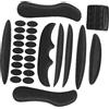 Happyyami 1 Set Fodera Del Casco Sostituzione Imbottiture Casco Bici Adesivi Per Design Imbottitura in Schiuma Per Spessori Sotto Abito Bambino Plastica Assorbire Acqua