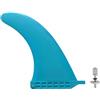 Generico Pinna Centrale Singola in Nylon da 9 Pollici con Vite, Accessorio for SUP e tavola Lunga(Blue)