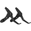 Generico Leve Freno Bici 1 Paio, Freno A V E Leva Freno A Disco Meccanico for Mountain Bike MTB,Componenti(Light Grey)