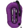 FytStycale BCD Subacqueo Facile Utilizzo GAV Subacqueo Materiale Cordura 1050D Sacco GAV Tipo Anello per Subacquei Tecnici, Viola