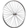 Taylor-Wheels Ruota anteriore per bicicletta da 28 pollici con cerchio a doppia parete 622-19 a sgancio rapido, argento