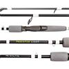 FISHN Canna da Pesca FISHN - Con Fuji® Heavy Duty Real Seat - Spinning - Spinning Rod - Plug-in Rod - trasmissione diretta Della Potenza Durante la Pesca di Pesci predatori (Predator Light 1,98m - 15-45g)