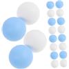 Healeved 50 Pezzi Palline da Ping Pong Opache Colorate Cuciture Scritte per Giochi e Lotterie