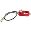 QUILSTM Valvola adattatore per riempimento bombola per subacquei con manometro da 4500 psi, tipo 5000 psi. Tipo di tubo: tubo a molla pieno da 24 pollici. Pressione del : Per