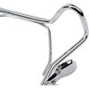 ReachMall Cavalletto posteriore per bici da 14 a 16 e 18 pollici Ebike Old School, finitura in ferro color argento, installare supporto stabile per il parcheggio