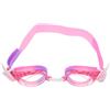 Luxshiny Occhialini da Nuoto per Protezione UV e Design in Silicone Rosa, Comodi e Resistenti per Piscine e Mare, per Ragazzi e Ragazze