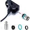 ReachMall Leva del freno in lega ad alta resistenza con 3 guarnizioni in gomma per Magura MT2 MT4 MT5 per modelli MT6 MT7 MT8 HC3, colore argento
