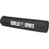 GORILLA SPORTS® Cuscinetto per Bilanciere - 40 x 8,5 x 3 cm, Schiuma, con Velcro, Protezione Collo e Spalle, Nero - Cuscino Bilanciere, Sollevamento Pesi, Barbell Squat Pad, Palestra, Fitness