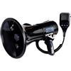 CGJseFH megafono, Megafono Altoparlante Potenza 50 Watt Voce e Sirena modalità Allarme con Controllo Volume Cinturino