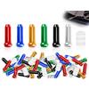 AOYEGIC 48 Pezzi di Tappi terminali per Bicicletta,Manicotti terminali per Cavi Freno,Tappi per Cavi Freno con 8 Pezzi di O-Ring per Cavi Cambio,Accessori per Bicicletta,per Bici da Corsa(colorato)