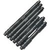 ReachMall Adattatore per asse passante da 12/15 mm a 9 mm QR CNC in alluminio per MTB Road Bike Hub Conversion 100/110/135/142/148mm Spaziatura Trainer Uso