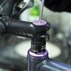 ReachMall Cuffia CNC Lega Doppio Cuscinetto Liscio Sterzo Per Strada MTB Forcella 34mm 44mm Nero Rosso Viola Aggiornamento Parte di Ricambio