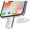 ORICO USB C femmina a Lightning maschio per iPhone 14/13/11/12 Pro Max, compatibile con caricamento, supporto funzione OTG per la trasmissione dati e connessione a SSD esterni - LC10