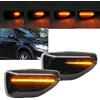 Nslumo LED Luce di posizione laterale Indicatore di direzione laterale per Dacia Logan 2 Sandero MK2 Duster Renault Stepway Sandero Indicatore di direzione