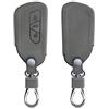 kwmobile Cover copri-chiave compatibile con VW Golf 8 con 3 tasti - Guscio protettivo chiavi auto in pelle PU Nabucco per telecomando macchina