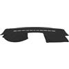 QIUYMGFG Tappetino Auto cruscotto Misura per VW Polo 9N 9N3 2002-2008 Cruscotto per auto Parasole Copertura Tappetino antiscivolo Accessori Copertura per cruscotto(A Black Side LHD)