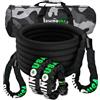 Rhino USA Corda Traino Cinetica (2,2cm x 9m) 13.000kg - 2 Grilli Morbidi