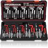 DAYUAN 131 pezzi, set di riparazione per trapano Helicoil, motore per auto, con manicotto filettato M5 M6 M8 M10 M12