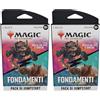 Magic: The Gathering Confezione di 2 buste di Jumpstart di Fondamenti di Magic: The Gathering (Versione Italiana) (Confezione da 2)