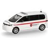 Herpa modellino auto VW Multivan (2022) Protezione civile della Bassa Sassonia, miniatura in scala 1:87, pezzo da collezione, Made in Germany, modello in plastica