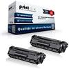Print-Klex 2 x alternativa cartucce Toner per Canon I-Sensys MF4660 MF4690 MF4690PL per PC D440 PC-D450 Black XXL Confezione Doppia - Toner Plus Serie