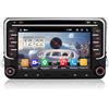 QIIKEN Autoradio 7 4G + 64G Android 13 con navigatore per VW T5 Golf 5 6 Polo Sharan Seat Passat Tiguän, doppio din Radio IPS Schermo Mediareceiver con CarPlay Android Auto Bluetooth PDC RDS CD