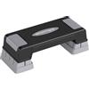 SPORTNOW Stepper Fitness Aerobico 3 Livelli, Altezza Regolabile, Superficie Antiscivolo, Carico 250 kg, Grigio | Aosom Italy