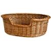 MyBer - Cuccia per gatti, cuccia per cani, in vimini, cestino per animali domestici, K5-100-2 (larghezza x profondità x altezza: 45cm/31cm/15cm)