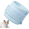 Generico Collare Protettivo Per Sterilizzazione Animale - Collare Impermeabile Traspirante Per Gatti E Piccoli Cani, Elmetto Regolabile Anti-leccamento Anti-slip, Cervicale Leggero In Rete Lavabile