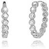 Mabina Gioielli Mabina Orecchini Veretta Donna in Argento con Zirconi - 563353