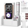 PERMUST Fresa per Unghie Professionale, 45000 Giri Lima Elettrica per Unghie, 13 In 1 Frese per Unghie Senze Fili con Display Lcd, Nail Drill, Manicure Elettrico per Unghie Acriliche Gel, Pedicure