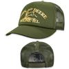 John Deere Cappello da Baseball Trucker Hat 13083326Ov Vintage Baseball cap Trucker Hat Trademark Print Olive, Oliva, Taglia Unica