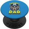 Football Dad Shirts for Men by NLTS Papà del calcio Come un papà normale ma papà del calcio PopSockets PopGrip Adesivo