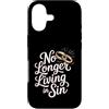 Citazioni di umorismo religioso Custodia per iPhone 17 No Longer Living In Sin Matrimonio Sposi -