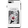 Grandio Design Funny Pop Art Gifts Custodia per iPhone 7 Plus/8 Plus It's Way Too Peopley Fuori Umoristico Vintage Pop Art Girl