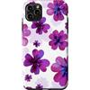 Floral Aesthetic Flower Botanical Gifts Custodia per iPhone 11 Pro Max Fiori Viola Lavanda Fiori Floreali Lilla