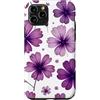 Floral Aesthetic Flower Botanical Gifts Custodia per iPhone 11 Pro Lavanda Viola Floreale Fiori Modello Viola Lilla