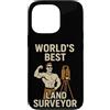 Land Surveying Equipment Custodia per iPhone 13 Pro Miglior geometra al mondo