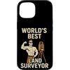 Land Surveying Equipment Custodia per iPhone 15 Miglior geometra al mondo